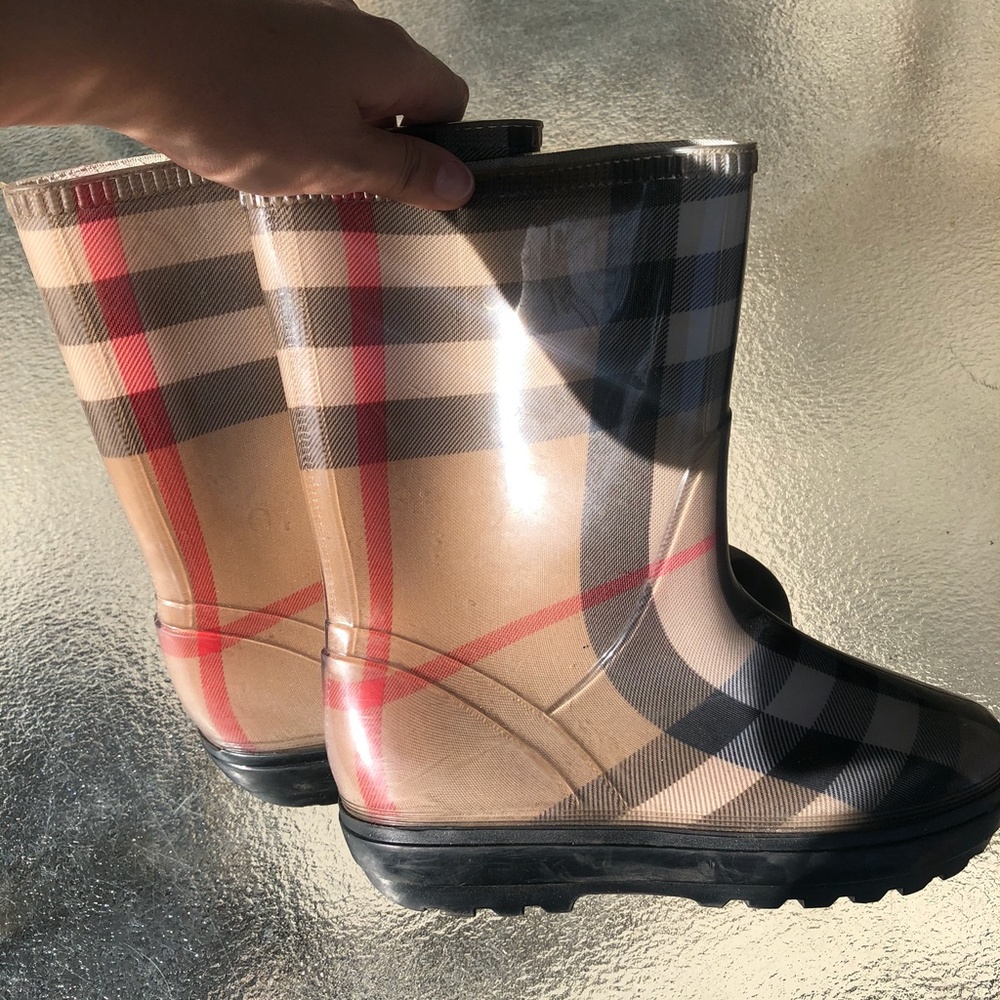 KIDS BURBERRY BOOTS